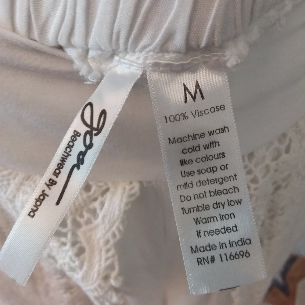White Harem Pants NWT - Picture 4 of 5